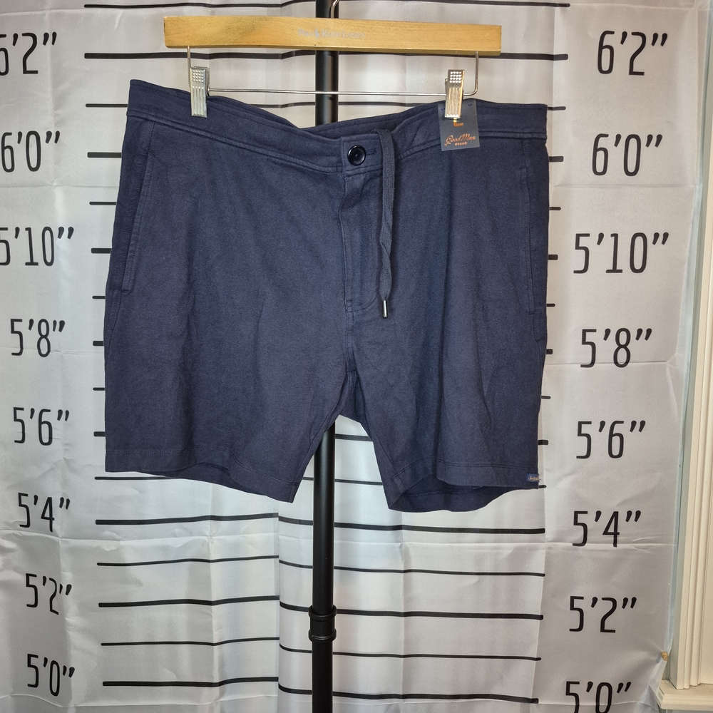 Good Man Brand Navy Blue Flat Front Shorts 1524/824
